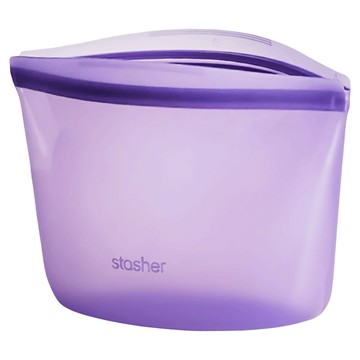 stasher 碗形矽膠密封袋  中(M)  1個