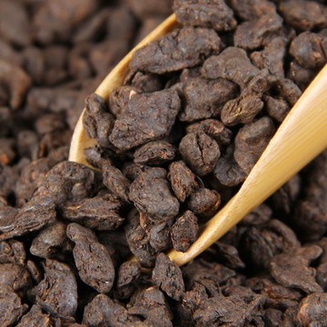 茶葉 茶包🍃熱銷 茶化石碎銀子普洱茶熟茶葉老茶頭糯米香茶花石