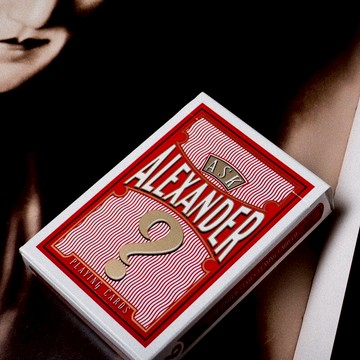 匯奇撲克 Ask Alexander 問號撲克牌 進口花切收藏撲克