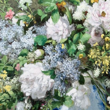【微瑕特惠】【福利品】雷諾瓦_春之花束 - 大師名畫/臥室掛畫/