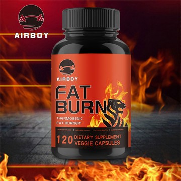 Airboy - 含乙醯左旋肉鹼、綠茶萃取物,辣椒萃取物補充劑 - 60/120粒膠囊 美國製造