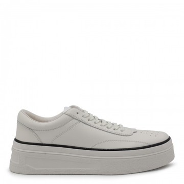 Jil Sander - White Leather Sneakers 42