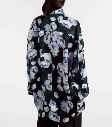 Stella McCartney Floral satin blouse