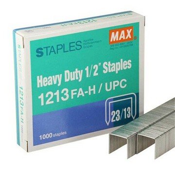 日本 美克司 MAX 1213FA-H (23/13) 釘書針 訂書針【APP滿額下單10%點數(單一帳號最高1000點)】4/30止