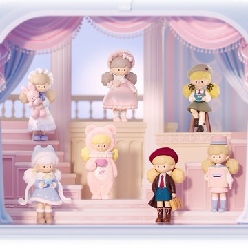 【Fubees】Molinta爆米花妹妹 綺境劇場系列公仔盒玩(6入盒裝)-預購