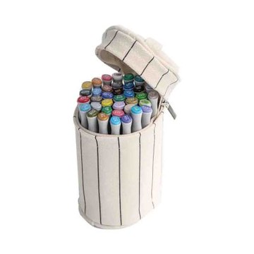 【MBS 萬事捷】X5 軟毛麥克筆 36色組 尼龍圓筒裝 /組 4811-361