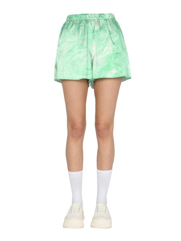 opening ceremony marble effect shorts