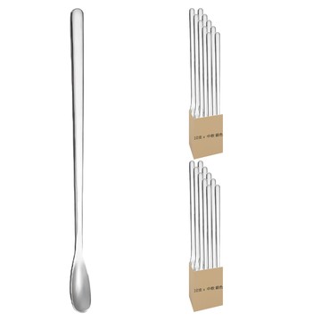 不鏽鋼攪拌勺 中款 15.6 x 1cm 14g  中款 銀色  20支