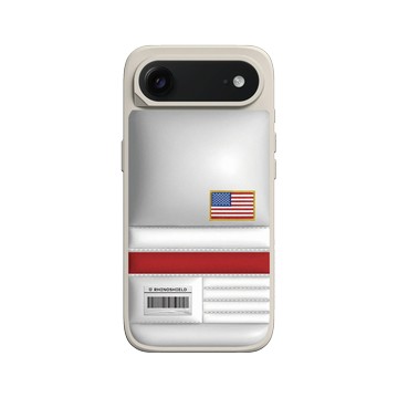 iPhone Air SolidX 貝殼灰 - NASA - NASA Space Food Bag - US Flag