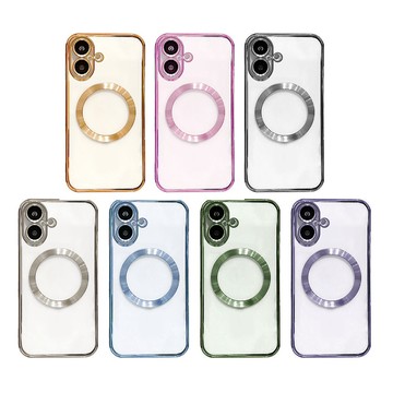 膜法師 【透明髮絲紋磁吸】鏡頭全包防護 蘋果 iPhone 16 手機殼 防摔magsafe 保護殼手機套