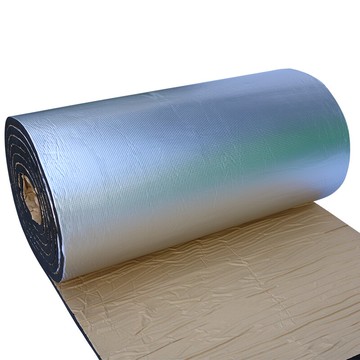 隔熱棉水管保溫棉自粘耐高溫樓頂防曬材料陽光房屋頂鐵皮棚隔熱板