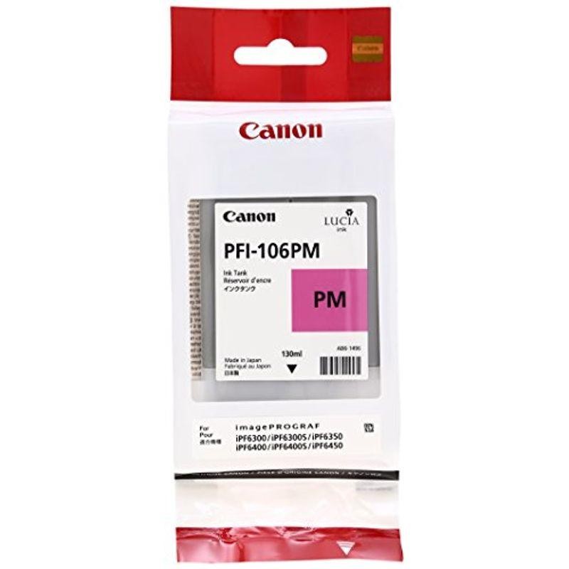 Canon 純正インクタンク フォトマゼンタ PFI-106PM 6626B001 | LINE