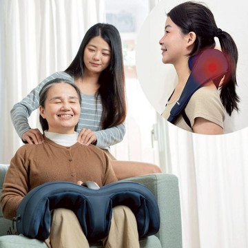 好關膝-溫感膝蓋按摩器+肩頸按摩器合購優惠組-【下殺優惠價】 MK-MSG01+MSG02