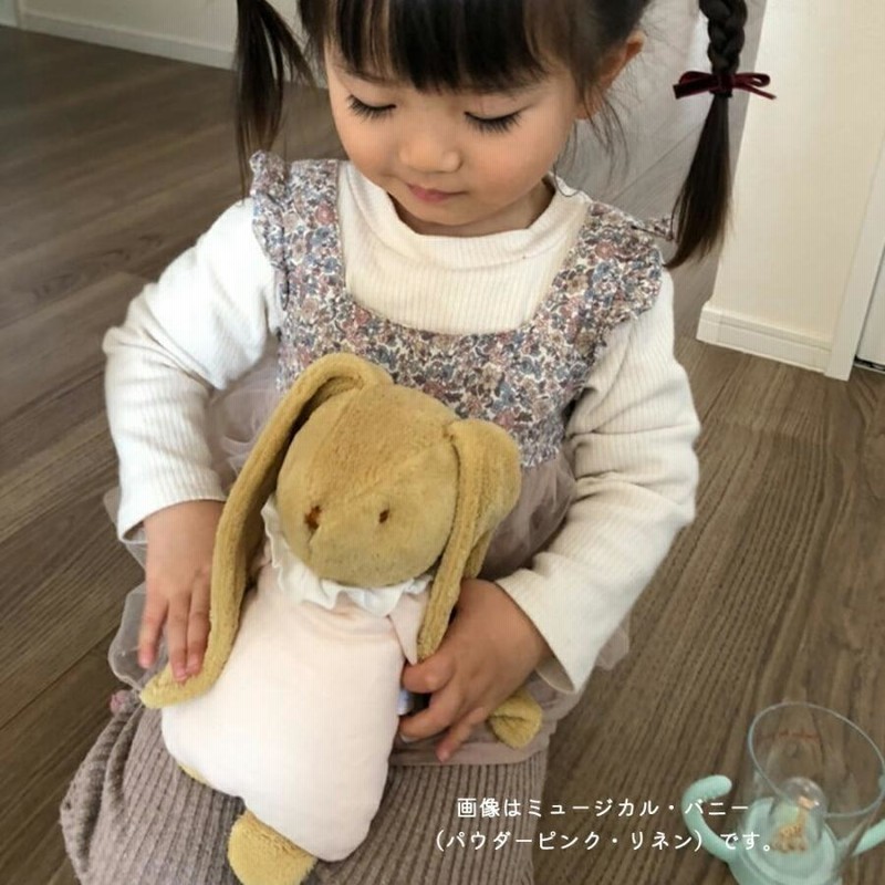 オルゴール付きぬいぐるみ ミュージカル バニー パウダーピンク リネン うさぎ トラセリア Trousselier かわいい 赤ちゃん ベビー おしゃれ 知育玩具 通販 Lineポイント最大0 5 Get Lineショッピング