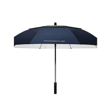 適用于保時捷正品雨傘高爾夫Porsche雙層長柄4S店防曬黑膠全自動