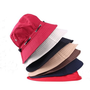 PS MALL中老年人男女士漁夫帽盆帽 2入