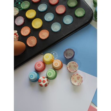 6cm特小號蛋糕杯迷紙紙杯一口蘑菇蛋糕117連48連小防油紙托墊模紙