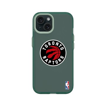 iPhone 15 Clear 憂墨綠 - NBA - Logo-多倫多暴龍 Toronto Raptors