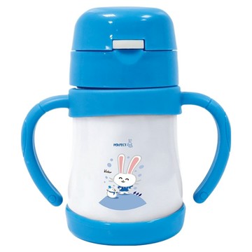 PERFECT 理想 極緻316兒童真空杯220cc粉藍色  粉藍色  220ml  1個