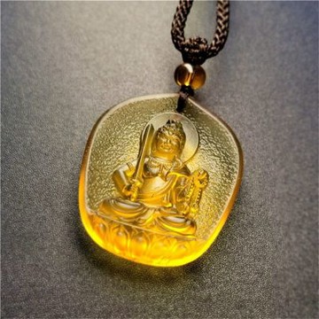 MoonDy 辟邪項鏈 吊墜 保平安 208 小禮物 琉璃項鍊 飾品 兔生肖守護神 首飾