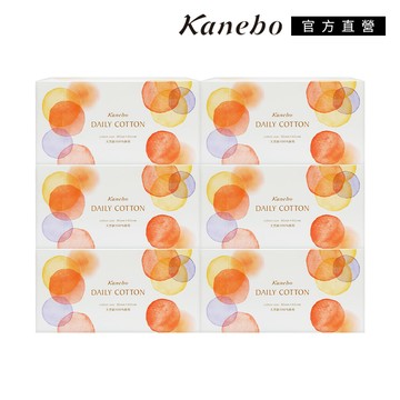 【Kanebo 佳麗寶】(BW)柔肌化妝棉 6 入組