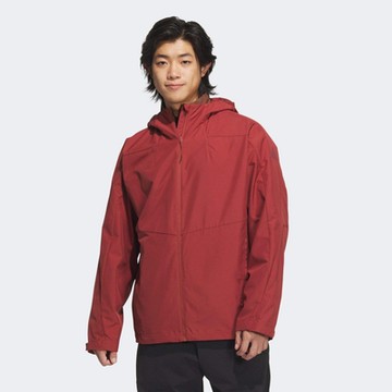 adidas 愛迪達 外套 男 運動連帽外套 TH 3 IN 1 JKT 紅 JZ8400
