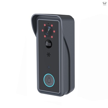 MV01 門鈴 塗鴉雙向通話1080P 紅外夜視 防水功能 移動偵測 遠程對話 支持儲存卡 （不帶電池）