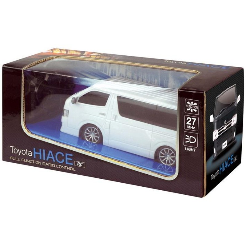 ラジコン トヨタ ハイエース TOYOTA HIACE ブラック ラジコンカー