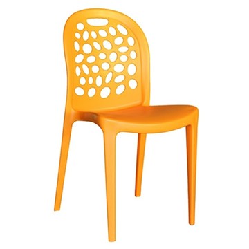 LOGIS-SGS認證-單入-泡泡椅塑鋼餐椅 公共空間椅【JJ011】白色