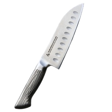 SHIMOMURA 下村 MURATO 村斗 鉬釩不鏽鋼三德刀 一體成型 好握小尺寸設計  26 x 4.5cm  1個