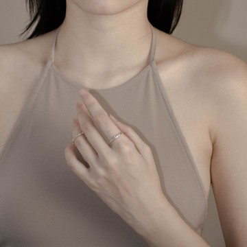 纍 Fruitful I 【枝】戒指 - 純銀