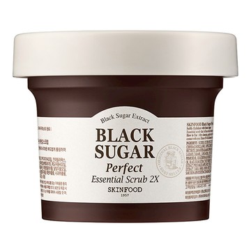 SKINFOOD 黑糖完美精華磨砂膏 2X  1罐  210g