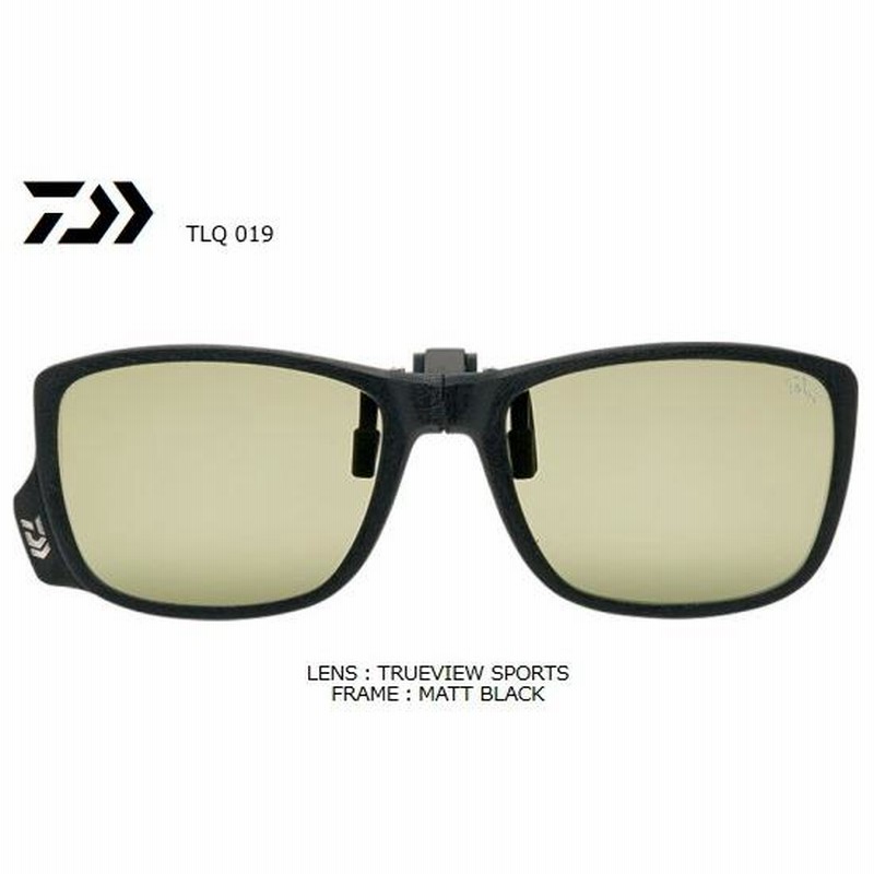 偏光サングラス ダイワ TLQ 019 タレックス 偏光グラス クリップ
