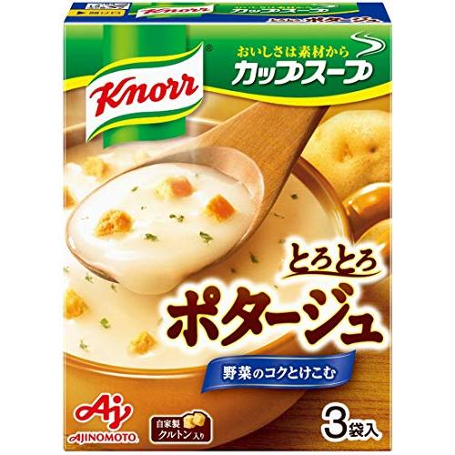 味の素 クノール カップスープ ポタージュ (17.0g*3袋)*10箱入