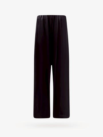 Viscose blend trouser with wide leg - MM6 MAISON MARGIELA - gender_Woman