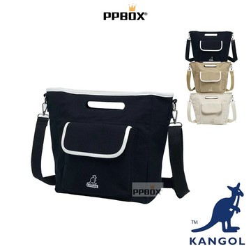 KANGOL 袋鼠 口袋 手提 側背包 64551703 斜背包 大容量 長夾可放 男女包 包包 日韓穿搭