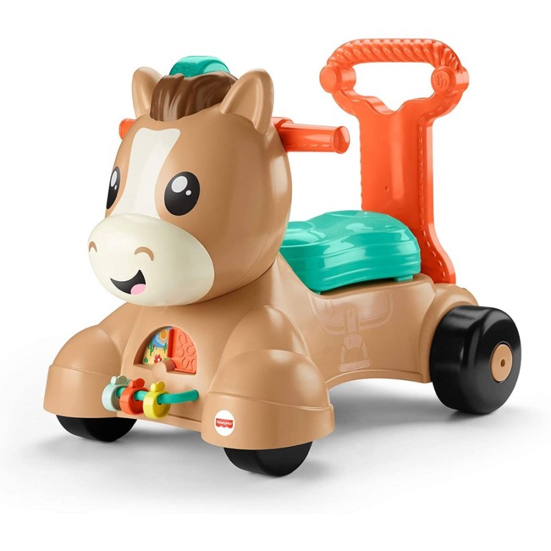 フィッシャー プライス 3way のって はずむよ バイリンガル ポニーウォーカー 手押し車 Fisher Price Gtl56 通販 Lineポイント最大0 5 Get Lineショッピング