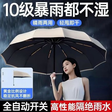 全自動480骨自動傘 摺疊傘 黑膠自動傘 遮陽傘 抗颱風傘 防曬傘 大雨傘 晴雨傘 自動雨傘 折疊雨傘777