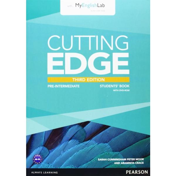 Cutting Edge Pre-Intermediate 3rd Edition Student Book DVD-ROM MyLab Access