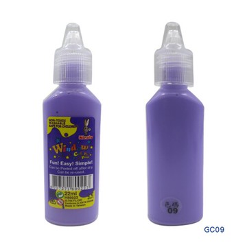 【愛玩色】 MIT兒童無毒彩繪玻璃貼 - 彩膠筆 22 ML - 一般色 單支價《 8 款顏色》賣場2