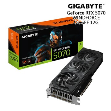 技嘉  RTX 5070 WINDFORCE OC SFF 12G 顯示卡 廠商直送