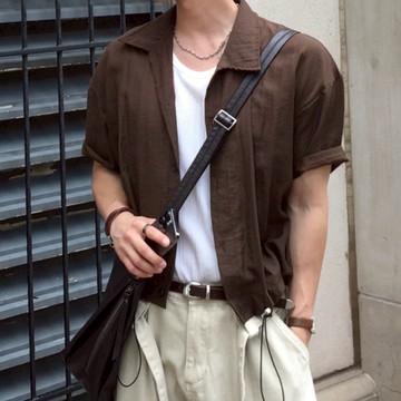 【Metanoia】🇰🇷韓製 短版開衫短袖上衣