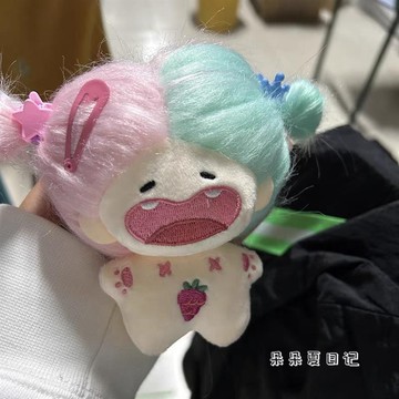 ✨台灣發貨 特價優惠✨【4279人收藏】棉花娃娃包包掛件公仔毛絨玩偶學生丑萌可愛書包掛飾鑰匙扣禮物