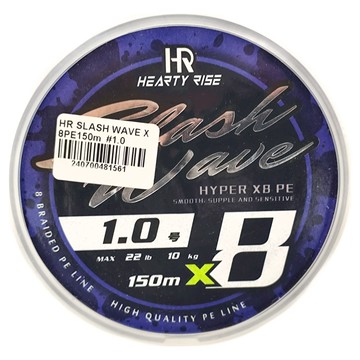 HEARTY RISE 哈帝來斯 SLASH WAVE X8 PE線 釣魚線  150m  1個  白色