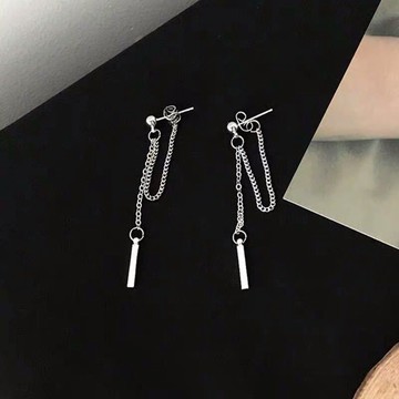 新品 耳夾 耳環 個性冷淡風學生耳釘韓版女簡約潮霸氣質耳環新款耳墜網紅耳夾耳飾