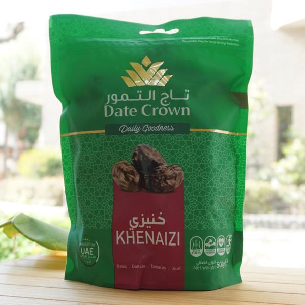 ドライデーツ クナイジ種 500g USOUQ KHENAIZI Date Crown KHENAIZI