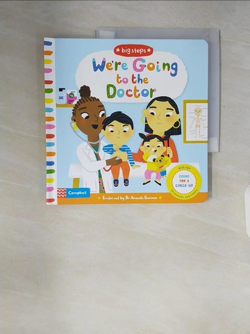 【書寶二手書T5／少年童書_ZQQ】The Big Steps: We’re Going to the Doctor_Campbell Books,Marion Cocklico (ILT)