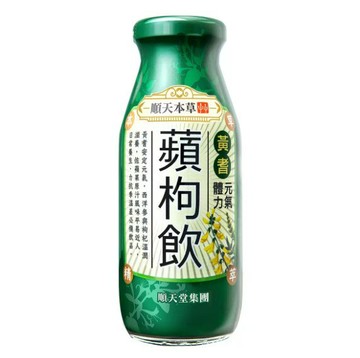 順天本草 漢方特調系列 蘋枸飲 200毫升 X 24入