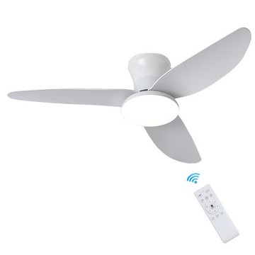 【興沐燈飾】36吋北歐直葉風扇燈 家用客廳定時靜音吊扇燈 led吸頂燈 智慧變頻臥室一體吸頂燈風扇 電風扇燈