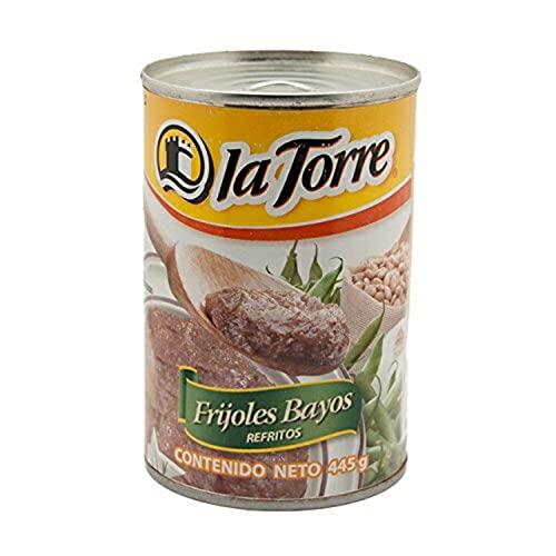 ラトーレ フリホーレス レフリートス 缶詰 445g ×4個セット Refried Beans FRIJOLES REFRITOS la Torre